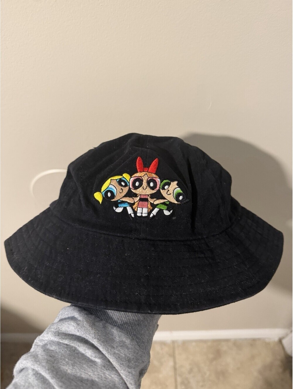 Vintage 90s Power puff Girls Bucket Hat One Size